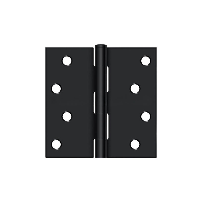 Steel Hinge, Paint Black