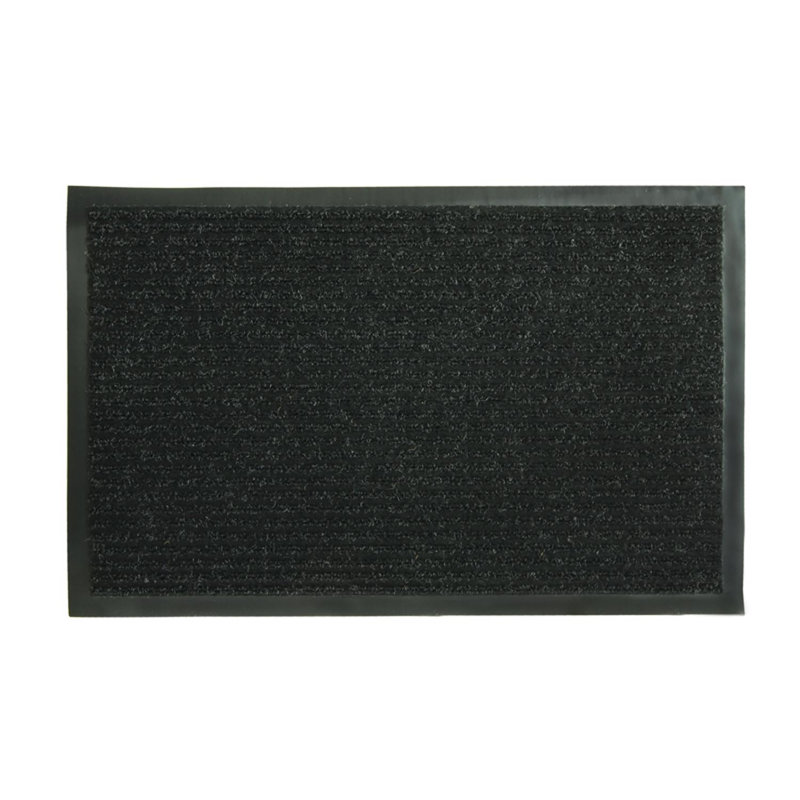  Tapis de porte en polypropylène gris anthracite l 21 po x L 36 po