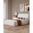 Melbourne Upholstered Platform Bed In Frosty-1476561107