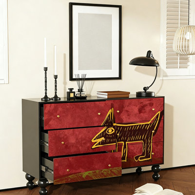 American Retro Style Sideboard