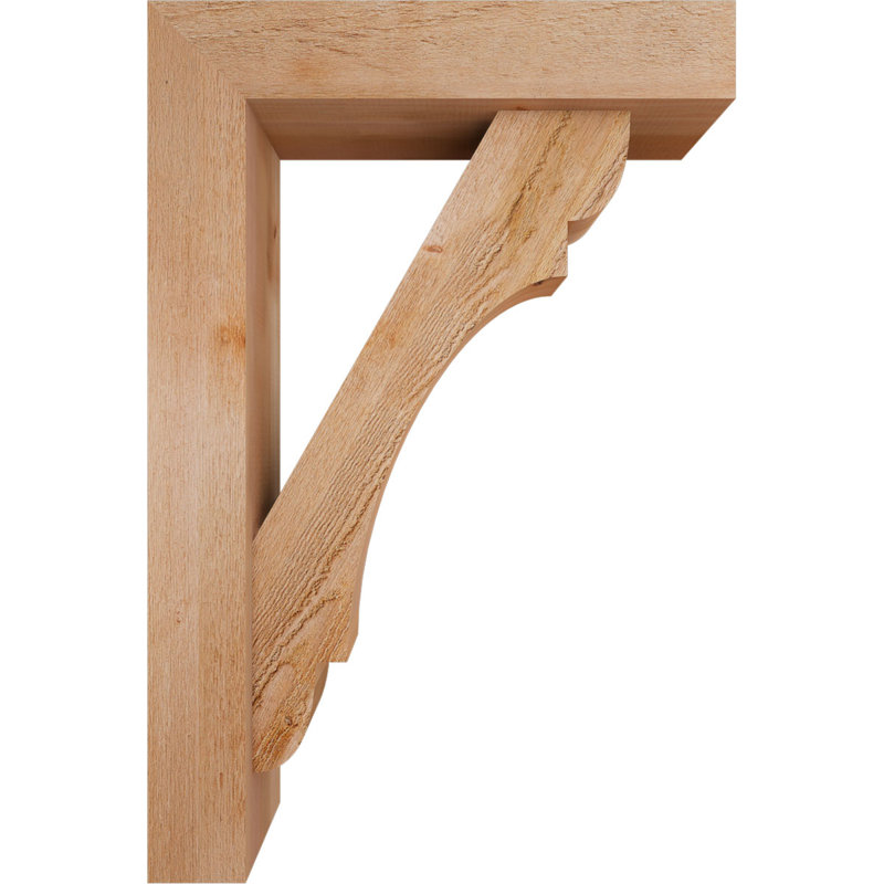Support de bloc olympique avec entretoise décalée, 36 x 24, Cèdre rouge occidental de l 6 po (scié brut)