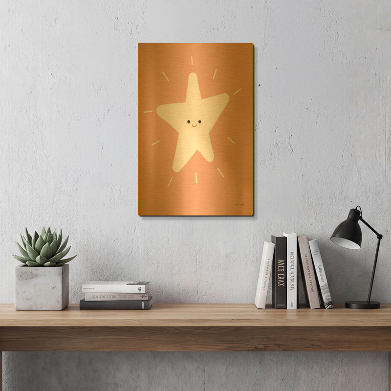 « Étoile » par Ann Kelle, décoration murale en métal, 40,6 cm x 61 cm, 16"x24"