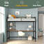 Metal Loft Bed With Desk And Shelve-1667810694-1667810697