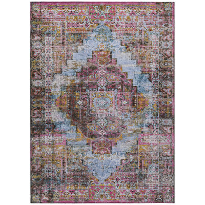 Machine Washable Indoor/Outdoor Jocelyn ACN2139 Global Rug