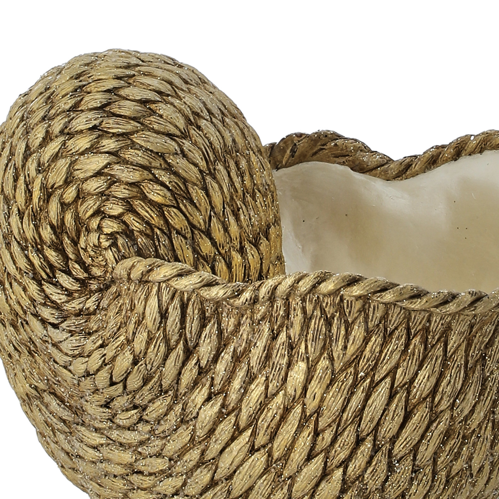Resin Coastal Shell Planter