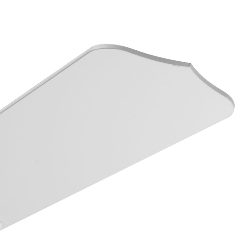 AirPro Hugger 42'' Ceiling Fan, White with White Blades