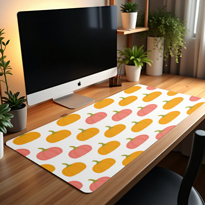 Polyester Desk Pad, 14.4x12.1