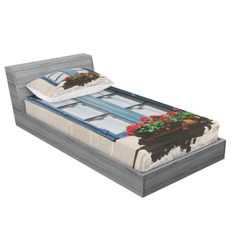 Microfiber Sheet Set, Twin XL Sheet Set with Fitted Sheet
