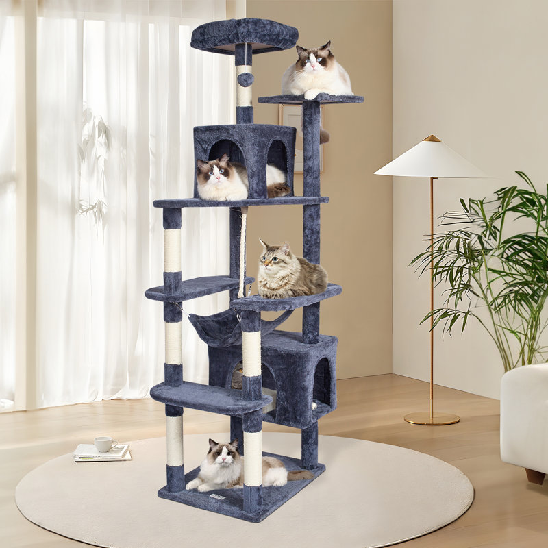 182.9cm H Cat Tree