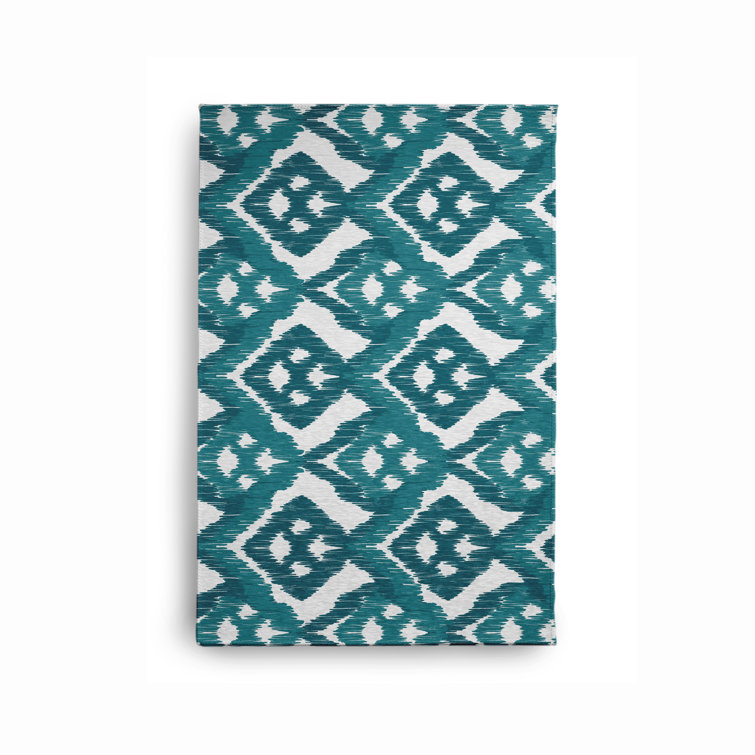 Chenille Ikat Indoor Rug