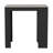 Kitchen Island, Counter Height Table Top With 3-Side Shelf
