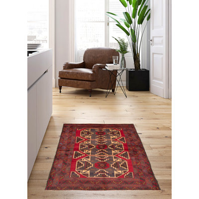 Rizbaft Grey Rug 3'7" x 6'0"