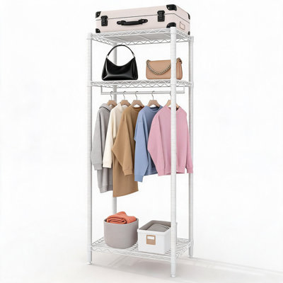 59.18cm Adjustable Clothing Rack