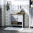 23.5'' Single Bathroom Vanity with Manufactured Wood Top
