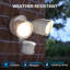 2 Head LED Dusk to Dawn Flood Light, 20W Security Light with Motion Sensor, 4 Modes Lighting-2041561389