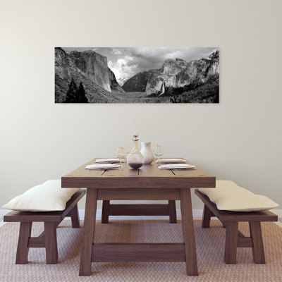 Usa, California, Yosemite National Park, Low Angle View Of Rock Formations In A Landscape Abstract Contemporary Landscape Mountain Wall Art