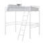 Lit mezzanine simple de style contemporain avec espace ouvert en dessous-133184257