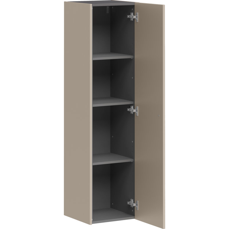 Aadesh Display Cabinet, Grey