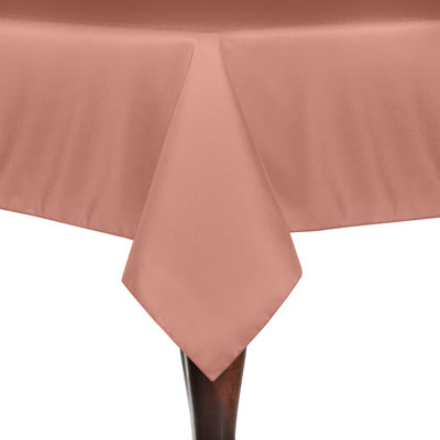 2 Pack Square Polyester Linen Tablecloth