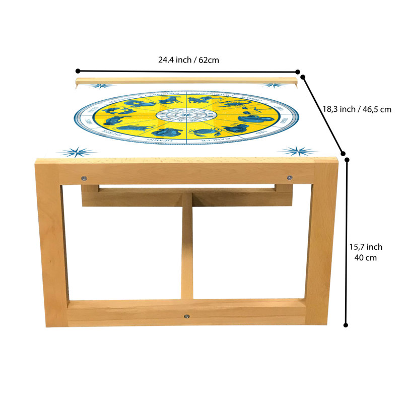 Jaedyn Sled Coffee Table, 40cm H x 46.5cm W x 62cm D