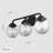 Cordray 24" Globe glass 3-light bathroom Vanity light-68007231