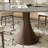 Stone Round Powley With 4/6 Premium Solid Wood Leather Upholstered Dining Chairs For Kitchen/Dining Room-1663682359-1663007667-1663682358