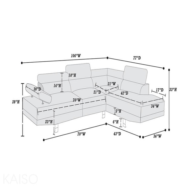 Dimensions du produit