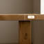 Burlywood Rectangular Solid Dining Table For Dining Room/Kitchen