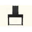 Unique Modern Bedroom Vanity Set W Stool Foldable Mirror Drawers MDF Veneer 1Pc Vanity Set