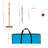 Symple Stuff Solid Wood Croquet with Carrying Case