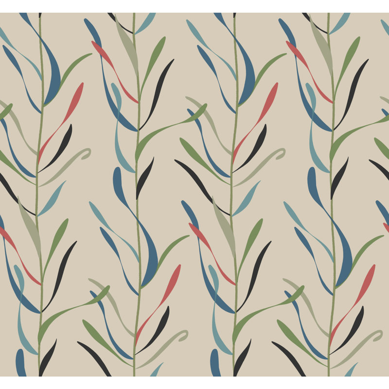 Floral Roll, Taupe