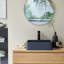 Thais Square Black Terrazzo Bathroom Sink-1258151899