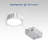 4" Recessed LED, 12W, 36 Degree Beam Angle, 5CCT Selectable, 0-10V Dimmable, 120-277V