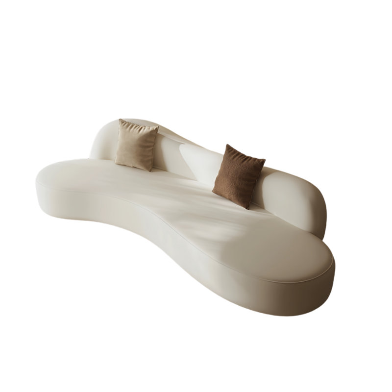 Canapé européen, H 31,1 po x l 82,68 po x P 33,46 po