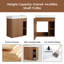 Ensemble de meuble-lavabo simple 19,70 po avec plateau en résine Ilsemarie-428382830-428382829