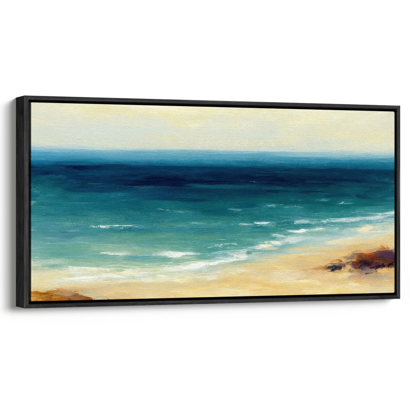 Très grand art mural rétro encadré pour art classique, H 30 po x l 60 po, Noir