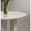 Ensemble de tables basses en marbre naturel pour salon, 2 pièces, avec couches superposées de diamètre 70 cm et de diamètre 45 cm-1934361722