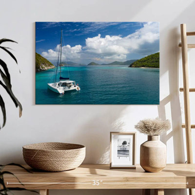 Yacht à Lovango Cay