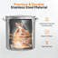 Faitout en acier inoxydable 36QT