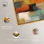 "Urban Patchwork II", impression sur toile par Art Remedy, cadre doré, 54 x 36-1757991580-1757991573