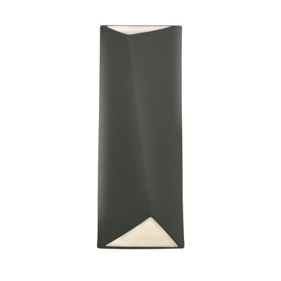 Ambiance Ceramic LED Flush Mounted Sconce