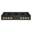 ZLINE Autograph 48 in. Black Stainless Classic Rangetop with 8 DuoPro Burners and Gold Accents-316080158