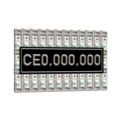 CEO - Silver - Print on Canvas