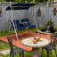 Balancelle, balancelle d'extérieur, pour jardin, bord de piscine, cour-2115231509