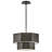 Facet Five-Light Convertible Hexagonal Two-Tier Pendant-94486974-94486975