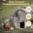 Automatic Chicken Coop Door Solar Powered, LCD Display Automatic Chicken Door with Timer & Light Sensor, Aluminum Alloy Chicken Door with Remote Control & 4 Modes-1103447994