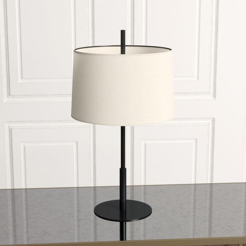 Echo Buffet Table Lamp, Black