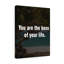 You Are The Boss Of Your Life - Wrapped Canvas Print