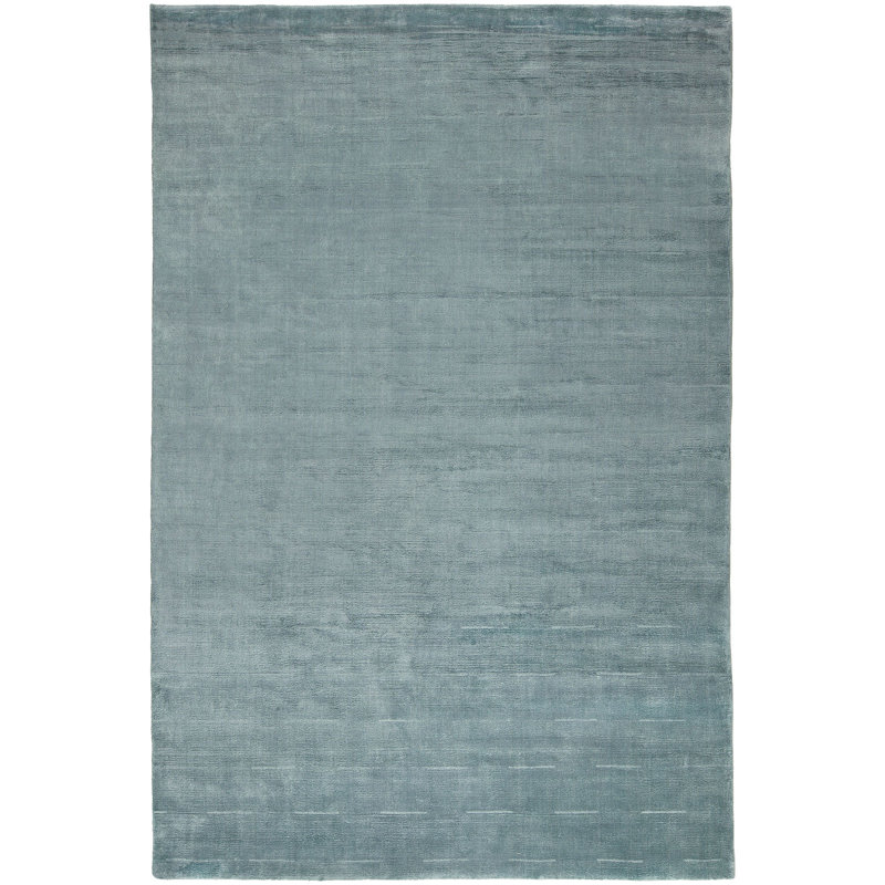 Tapis turquoise tissé à la main Metro, Rectangle 8 pi x 10 pi