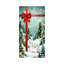 Couvercle de porte de Noël de 35 po x 72 po, Kondieu-579928712